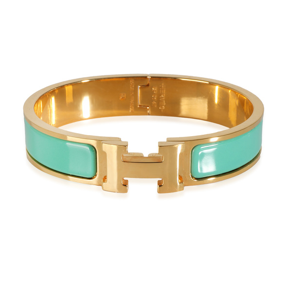 Hermès Jewelry - Hermès Clic H Bracelet in  Gold Plated